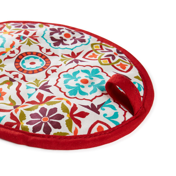 Fiesta Worn Tiles Oven Mitt & Pot Holder 2Pack Set & Reviews Wayfair